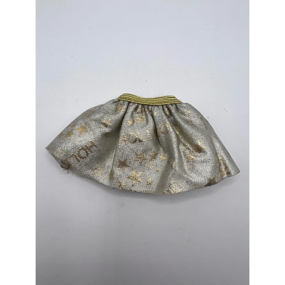Vintage Mattel Barbie 1992 Hollywood Hair Gold Metallic Skirt Doll‎ Clothing 90s